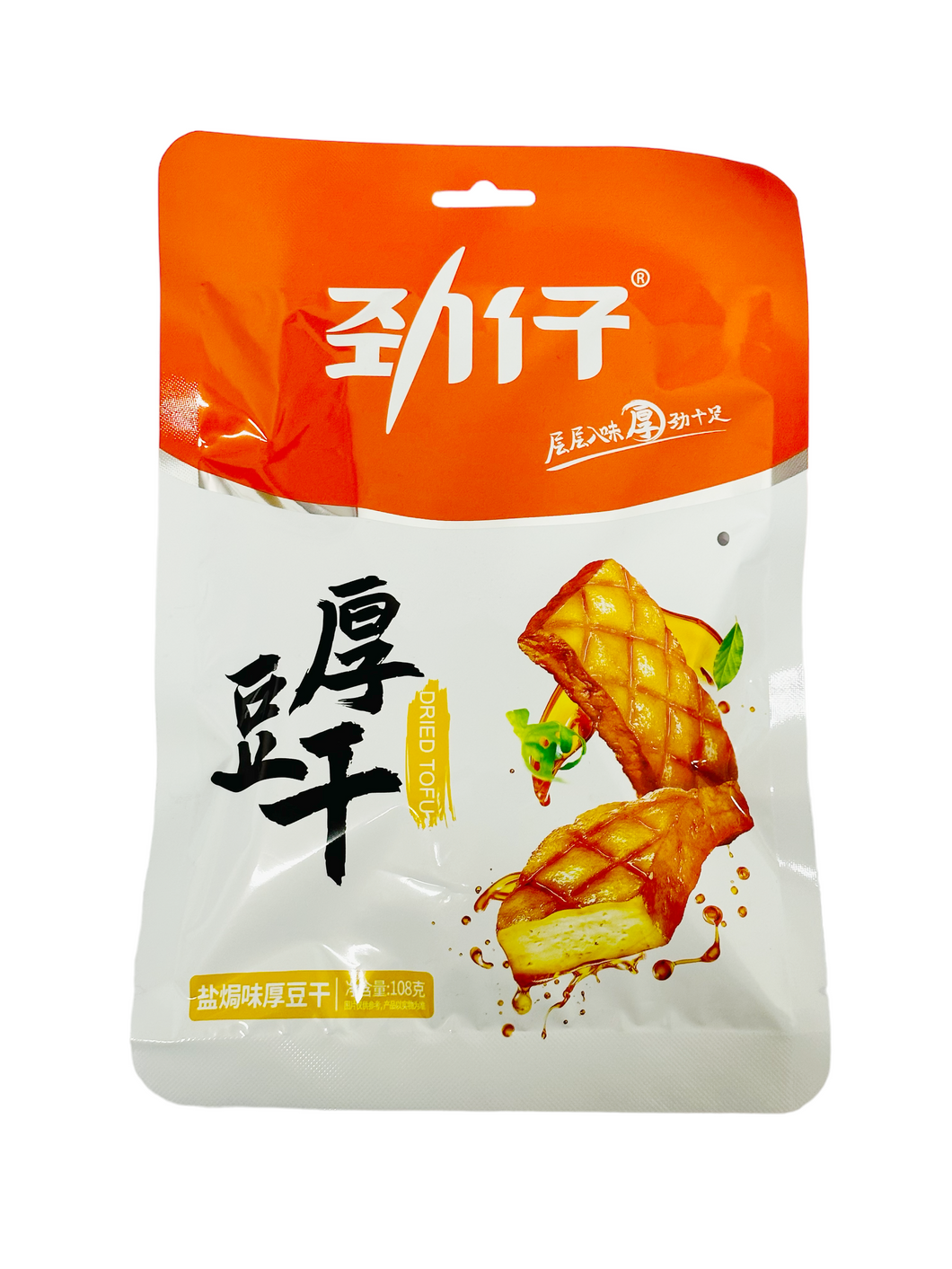 JZ Salt Baked Dried Tofu 108g劲仔盐焗豆干