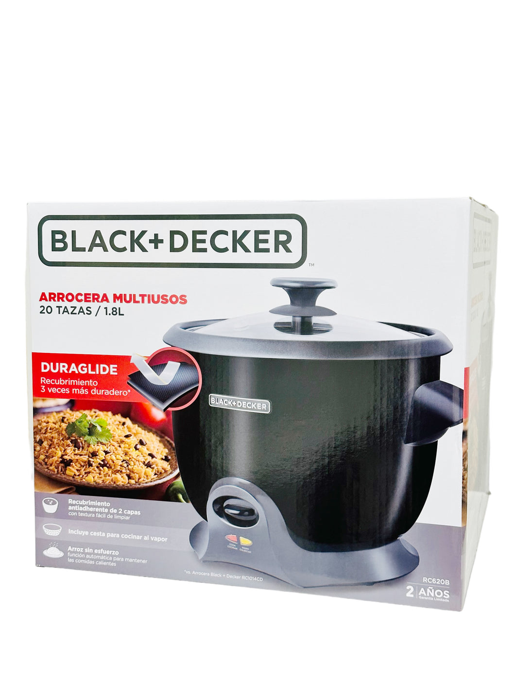 Black+Decker Rice Cooker 110V 20 杯电饭煲