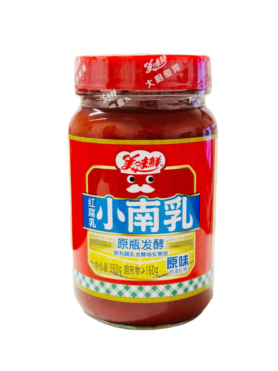 MWY  Fermented Red Bean Curd 400g 美味源小南乳