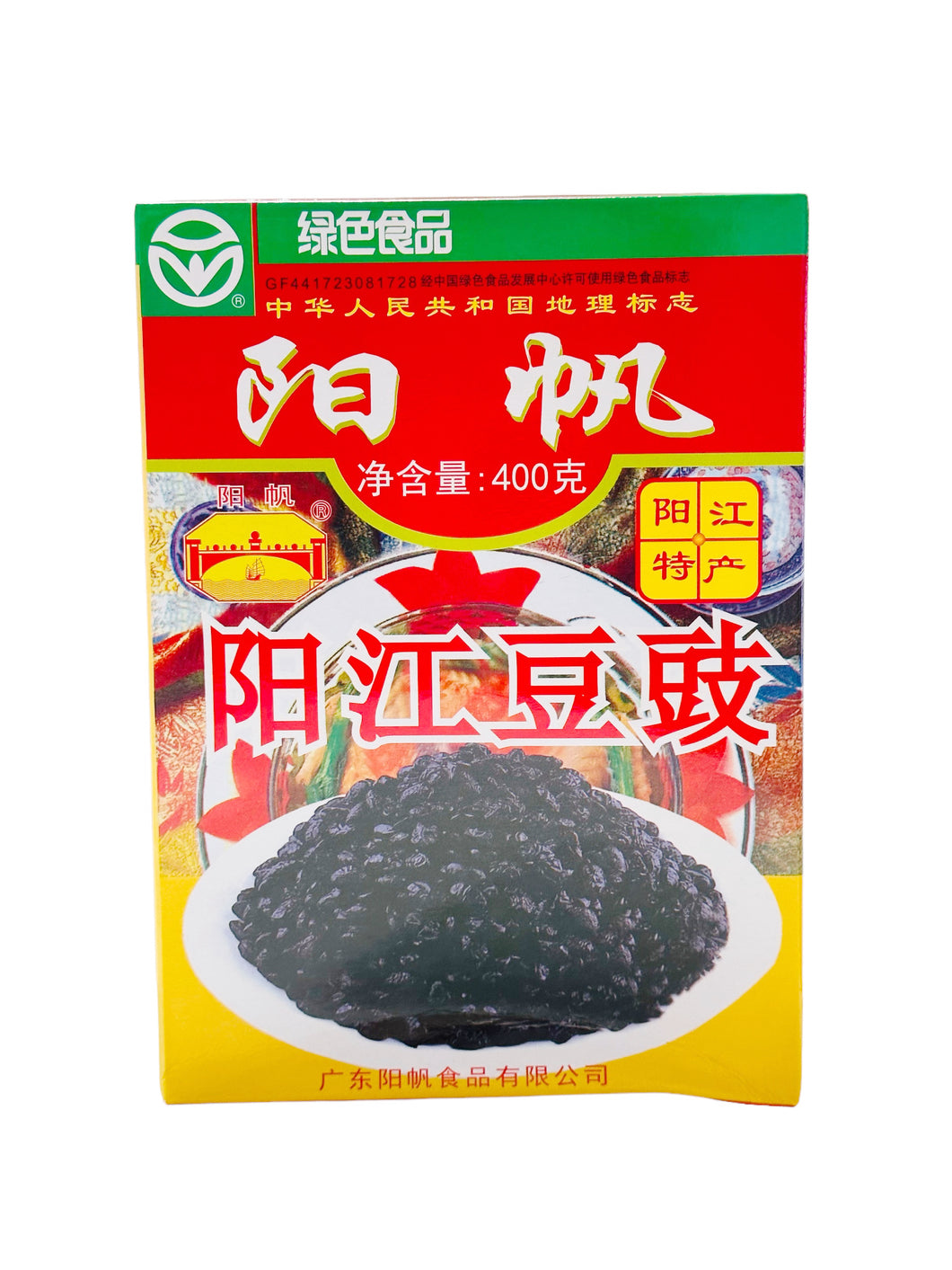 YF Fermented Soybeans 400g 阳江豆豉