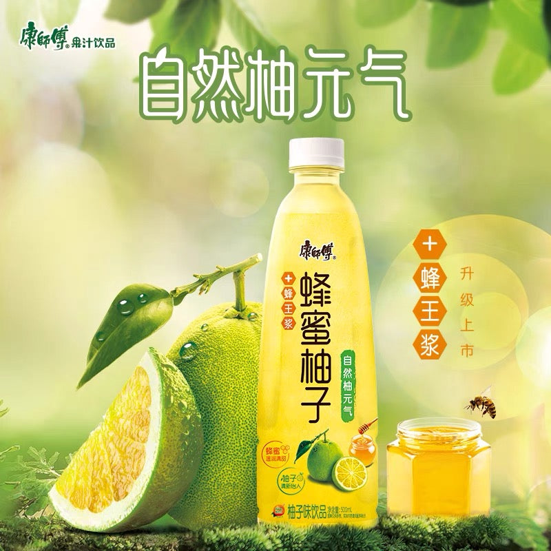 KSF Grapefruit Tea Drinks500ml 康师傅蜂蜜柚子茶