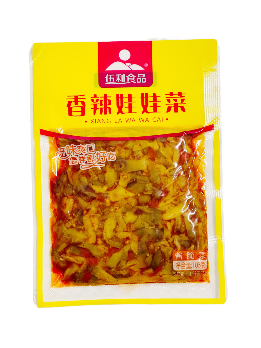 WL Spicy Cabbage 103g伍利香辣娃娃菜