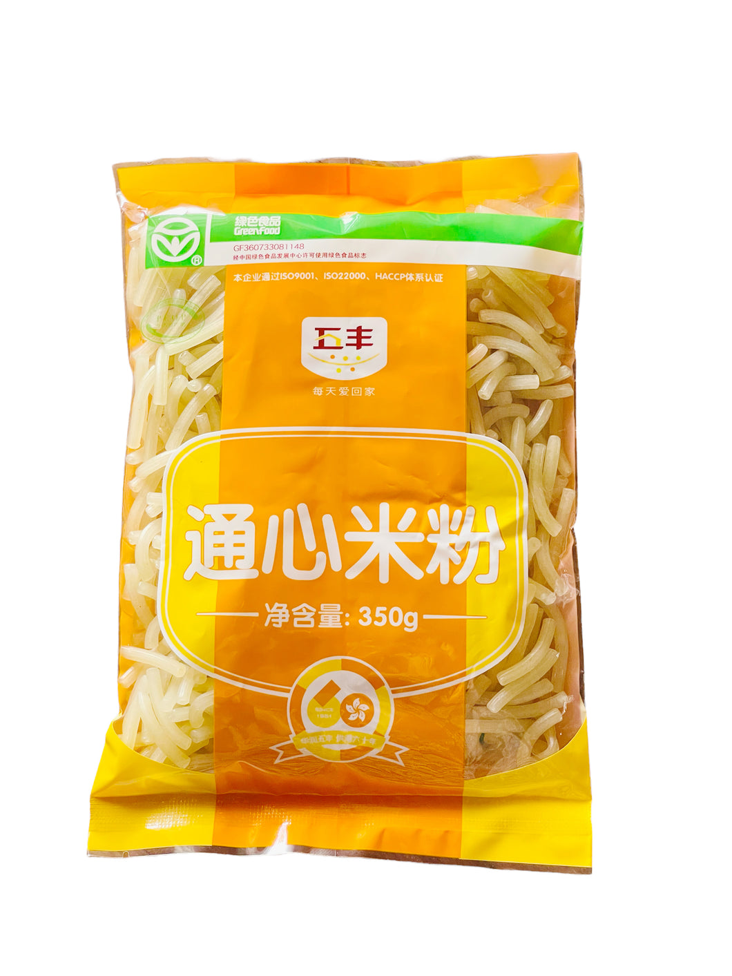 WF Rice Macaroni 350g 五丰行通心粉