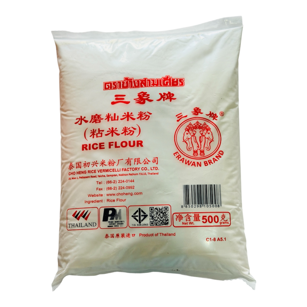 [zmf] Erawan Brand Rice Flour 500g 三象水磨粘米粉