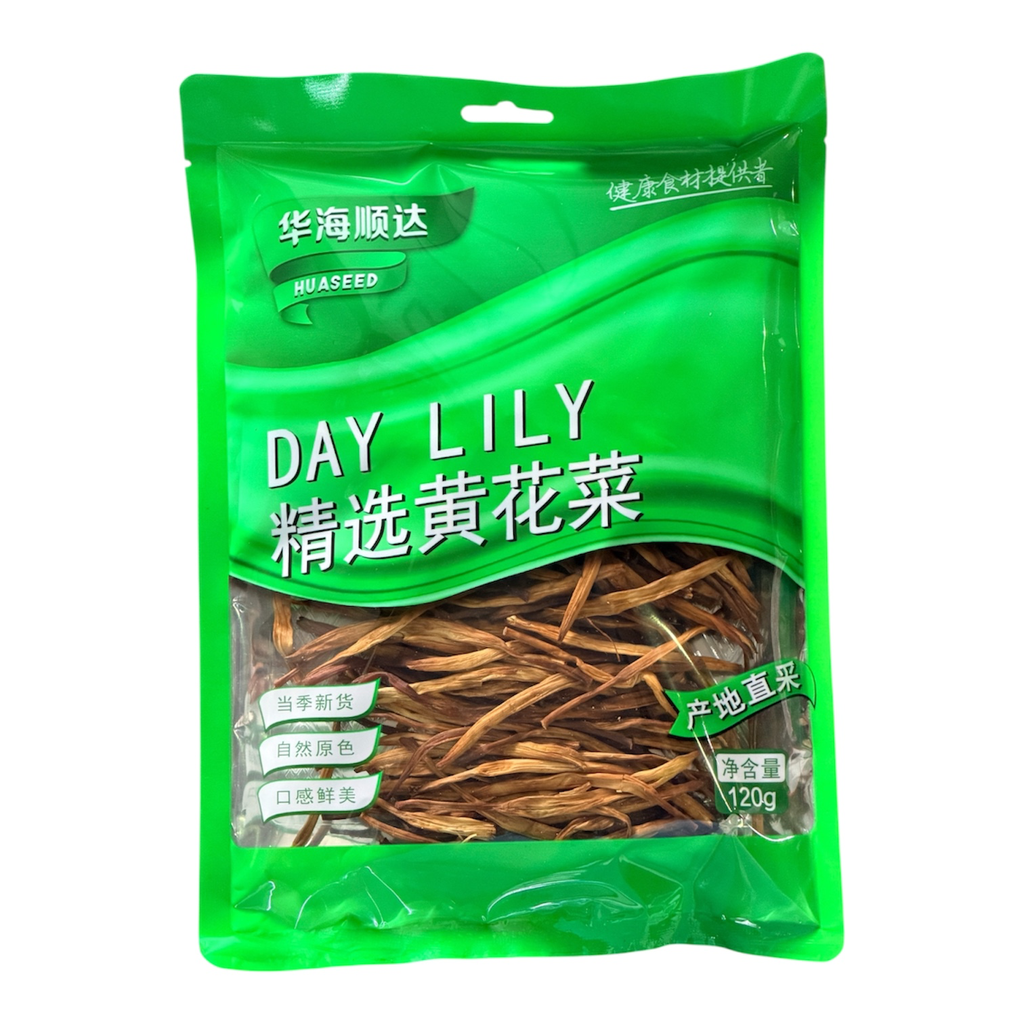 [HHSHHC] HHS Dried Daylily 华海顺达精选黄花菜120g