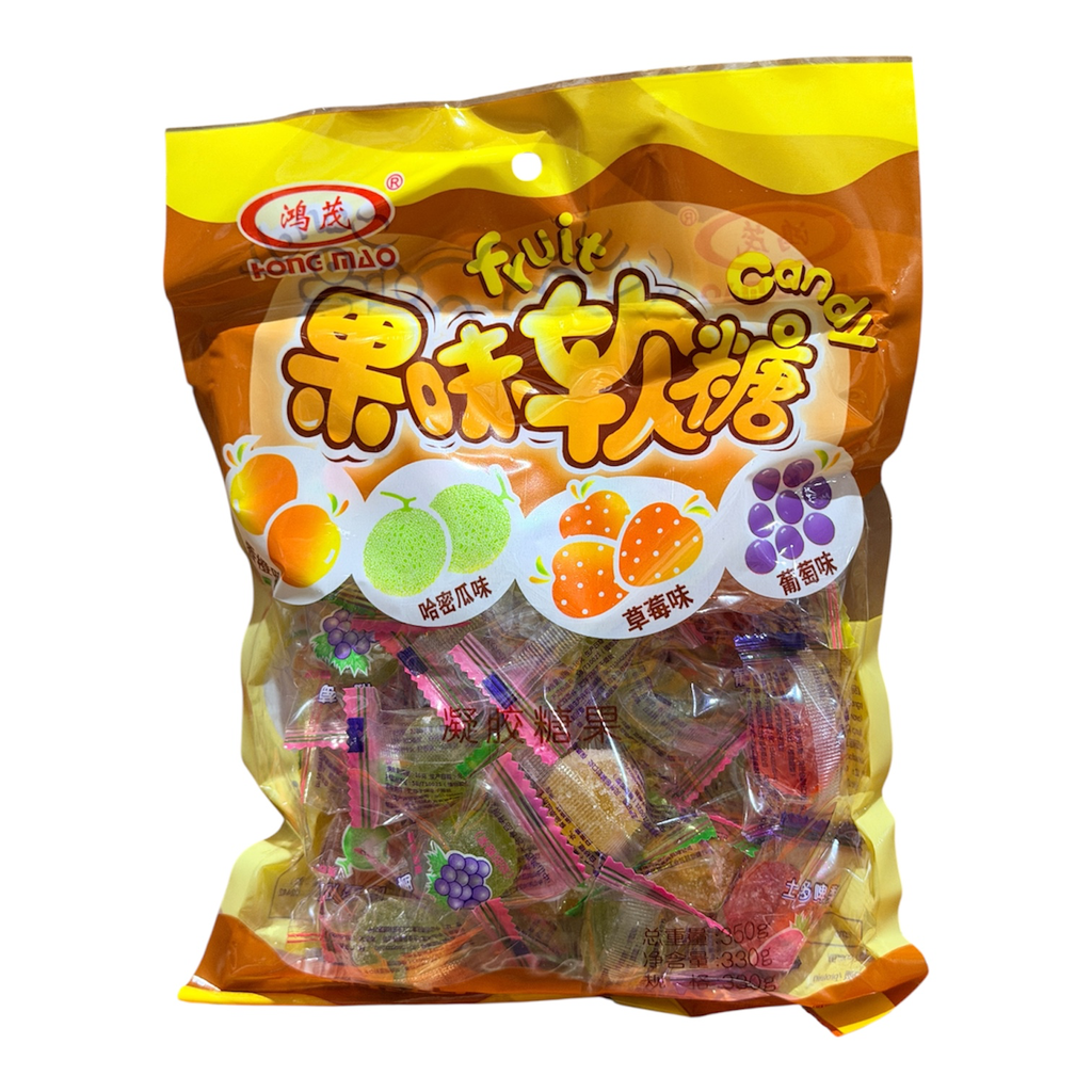 HM Mixed Fruit Flav Candy 500g 鸿茂水果杂锦软糖