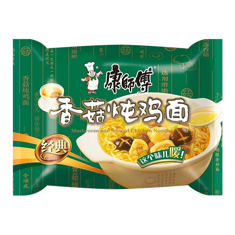 KSF Mushroom Chicken pks 101g 五入康师傅香菇炖鸡面