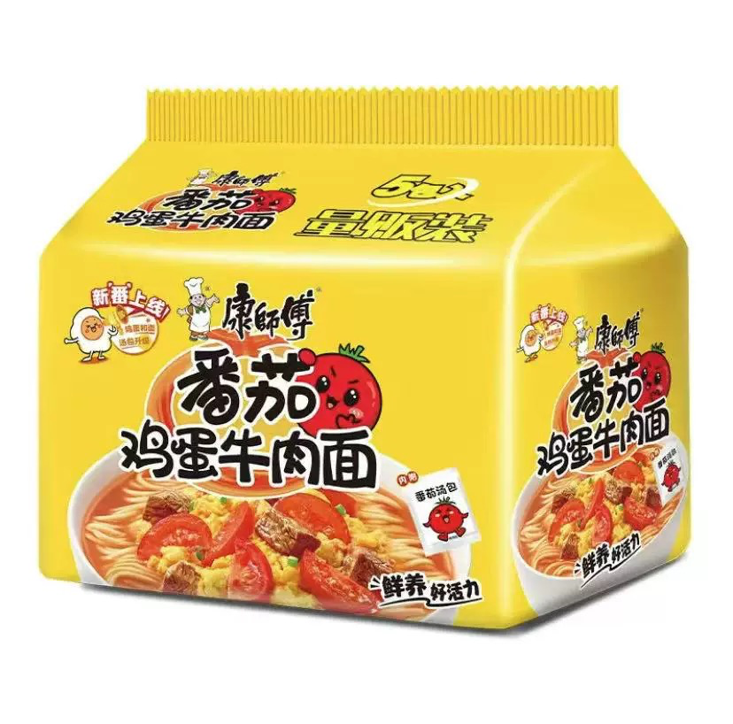 [KSFDM] KSF Tomato R/Noodles 115g 五入康师番茄鸡蛋牛肉面