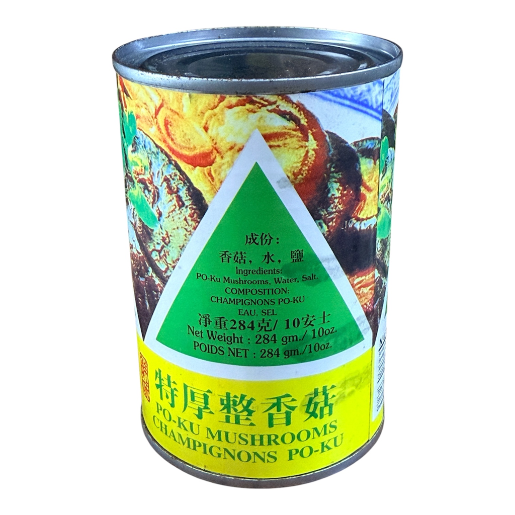 LH Po-Ku Black Mushrooms Whole 284g 小黑整东菇