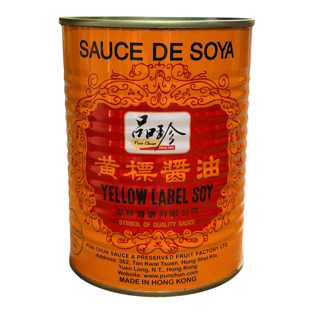 Pun Chun Yellow Label Soy Sauce 473ml 品珍黄标酱油16oz