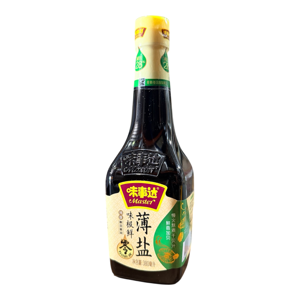[WSDBYJY] WSD Less Salt Soy Sauce 380ml 味事达薄盐味极鲜特级酿造酱油