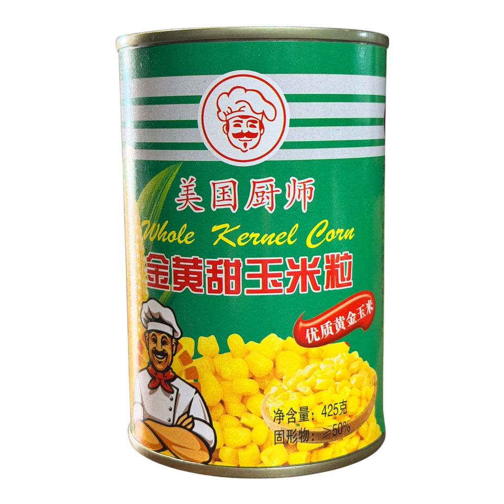 Whole Corn 425g 美国厨师金黄甜玉米粒